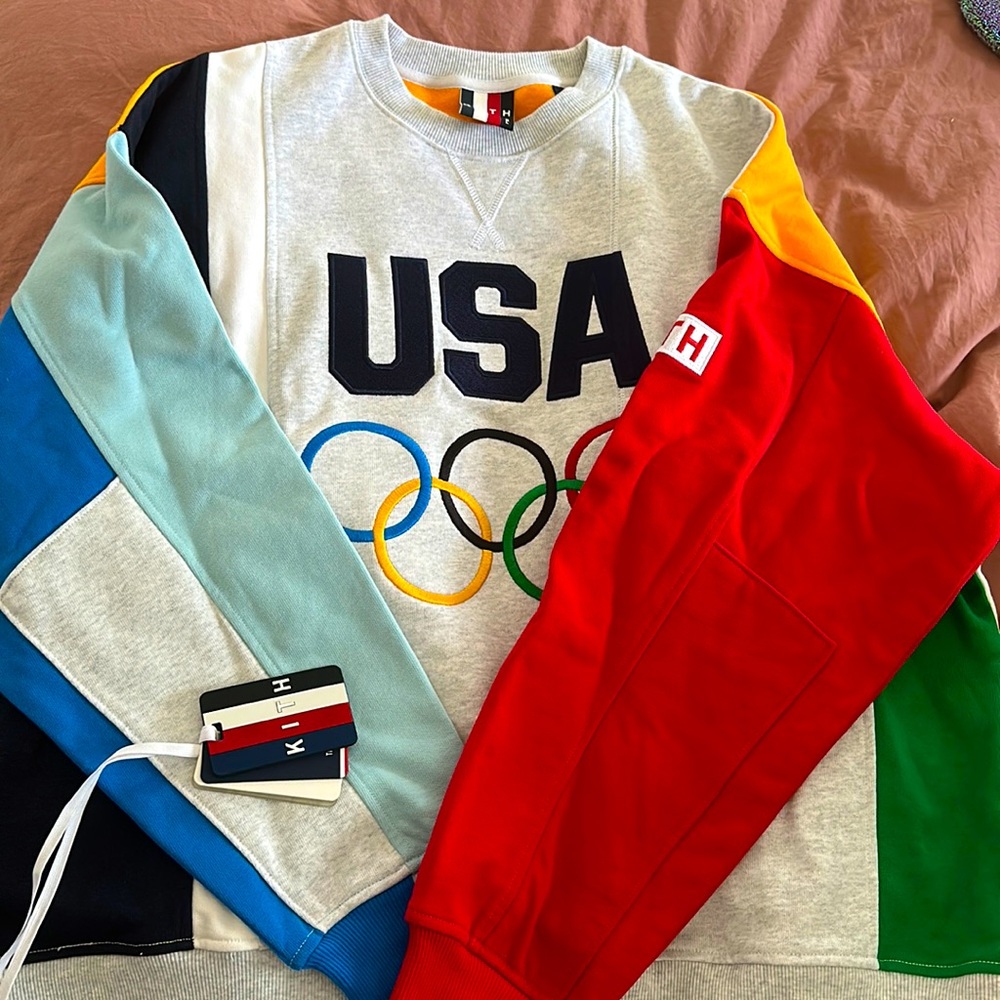 KITH for Team USA Colorblocked Crew